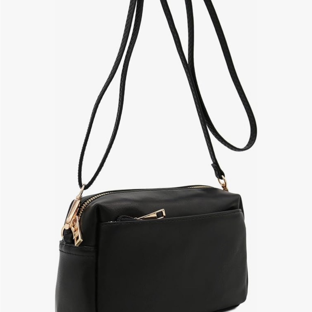 Elegant Black Crossbody Bag